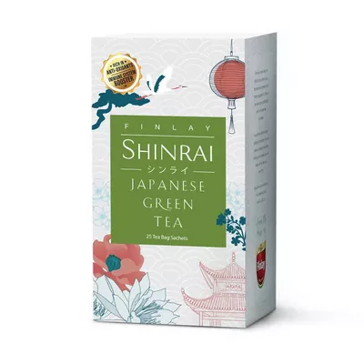 Finlay Shinrai Japanese Green Tea Bags 25 pcs 50 gm